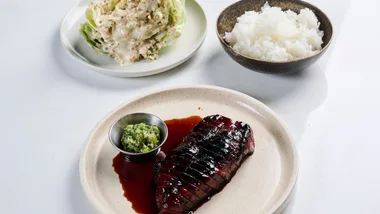 A selection of Asian dishes at Lagoon Dining, Melbourne, Victoria.