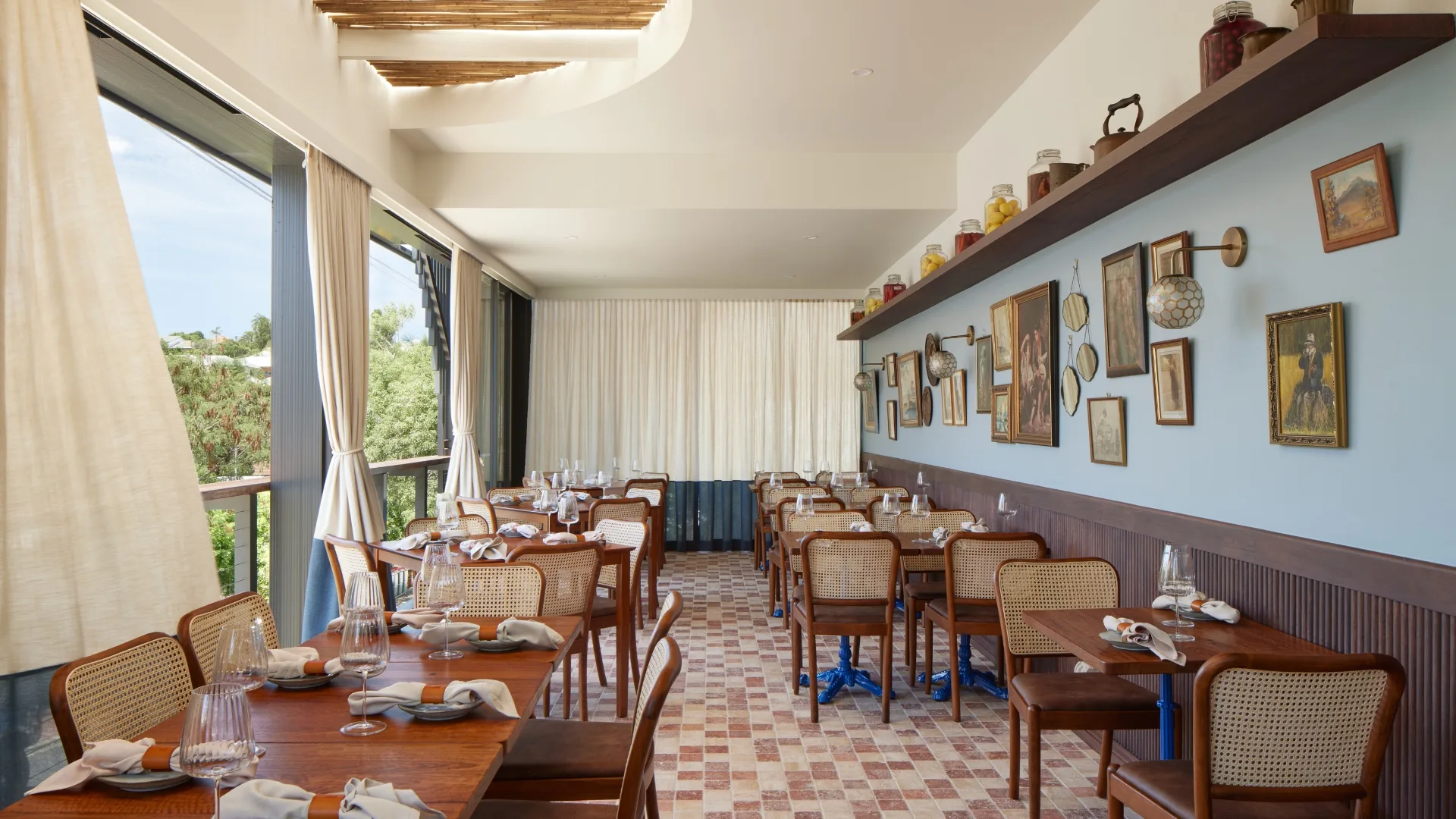 Old-school charm greets diners at Pilloni.