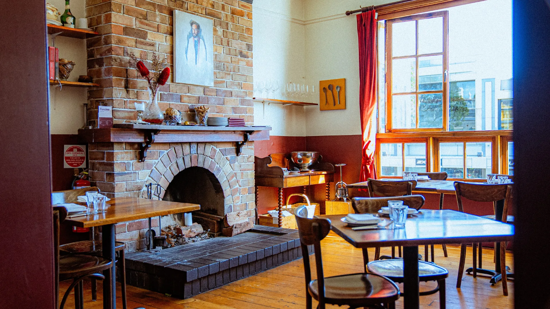 The dining room at Porcine in Paddington NSW