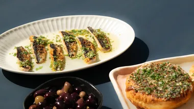 A selection of dishes at Such and Such restaurant, Canberra ACT