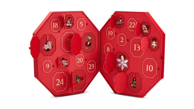 Swarovski crystal advent calendar