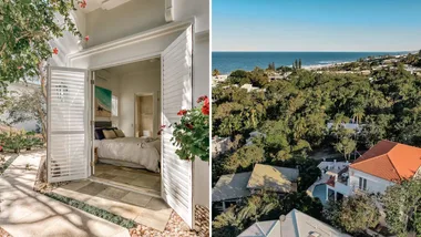 beachhouse airbnb with ocean views in Noosa, Queensland