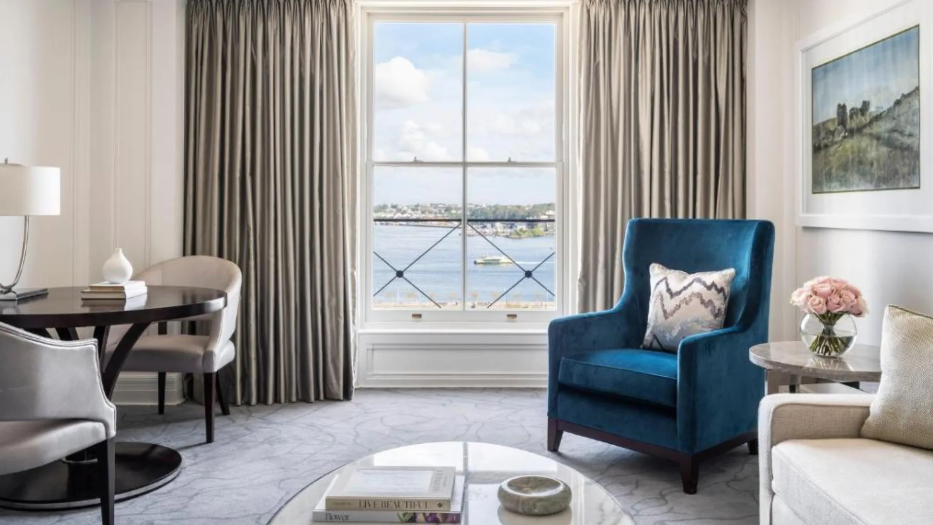 The langham sydney with views of the water