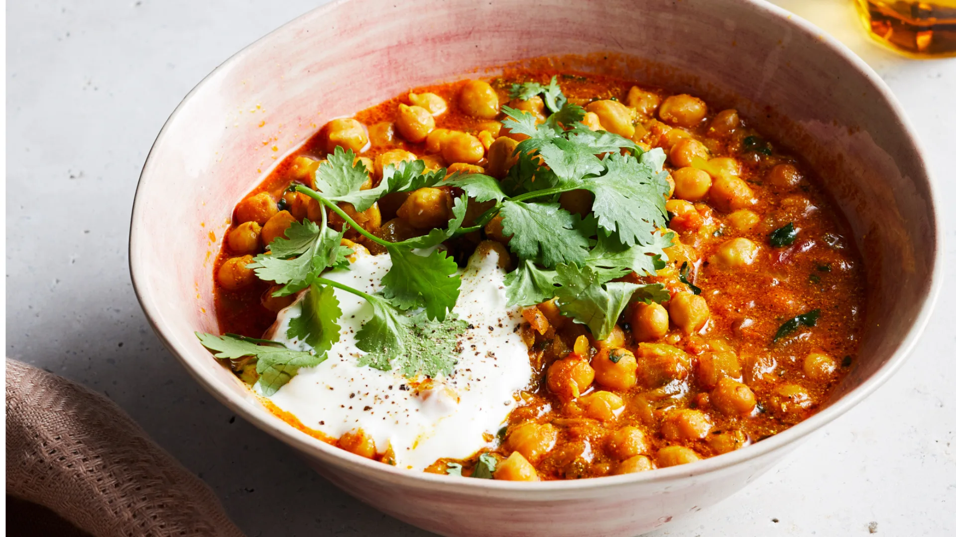 Chana masala curry