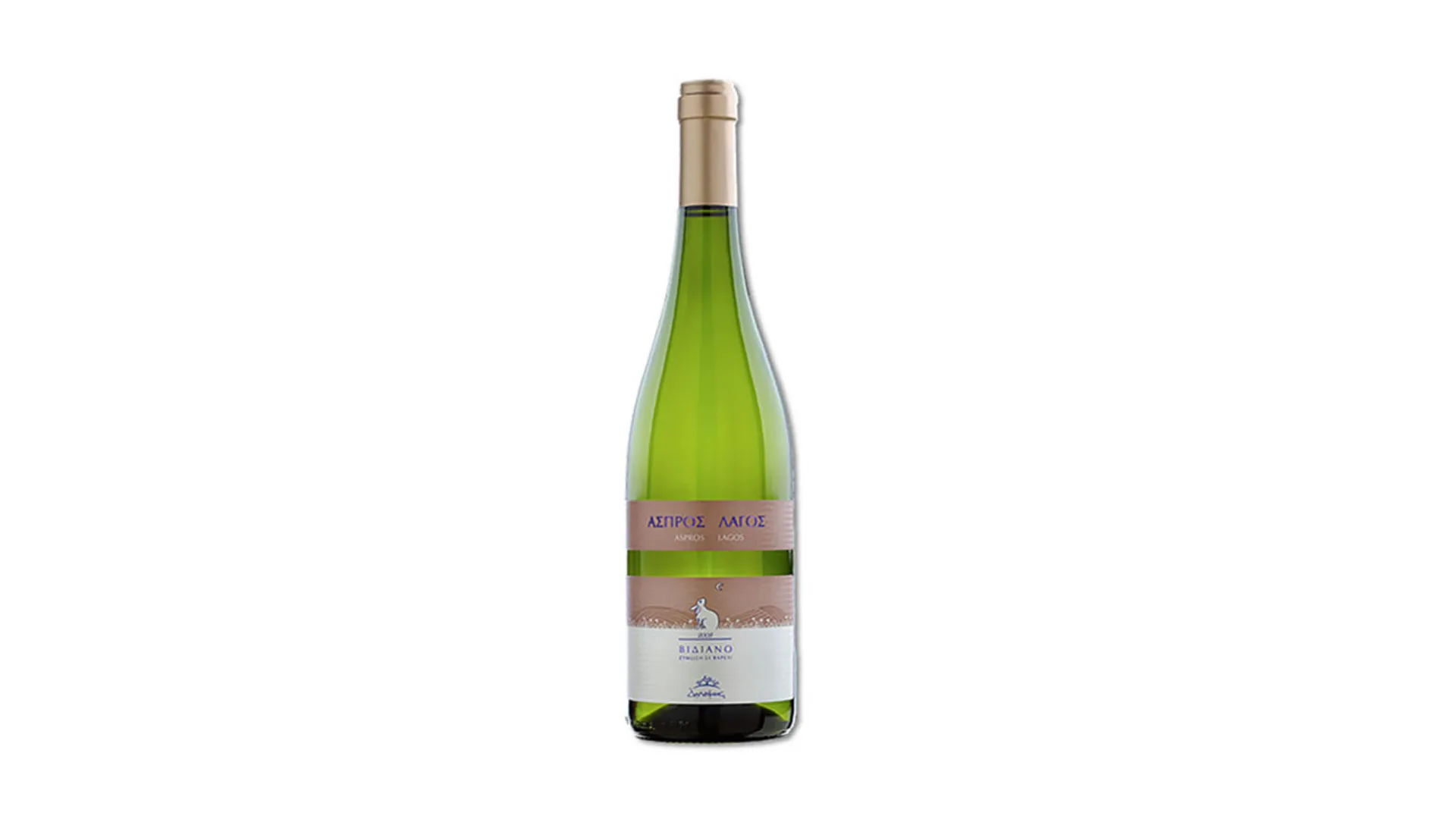 A bottle of 2021 Douloufakis Dafnios Vidiano, Crete Greek wine