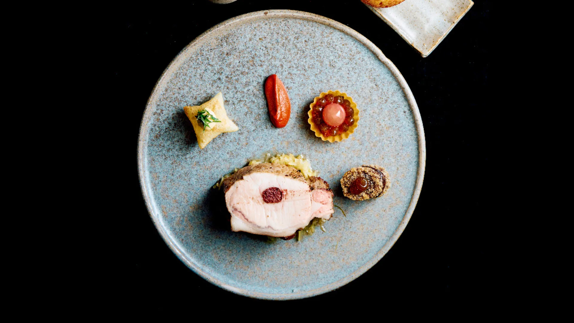 KyongHo Daniel Choi's winning dish Bacon and Cabbage or Pork and Kimchi