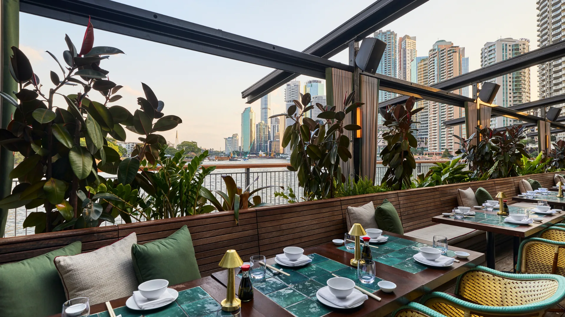 Stanley restaurant in Brisbane on the Howard Smith Wharves