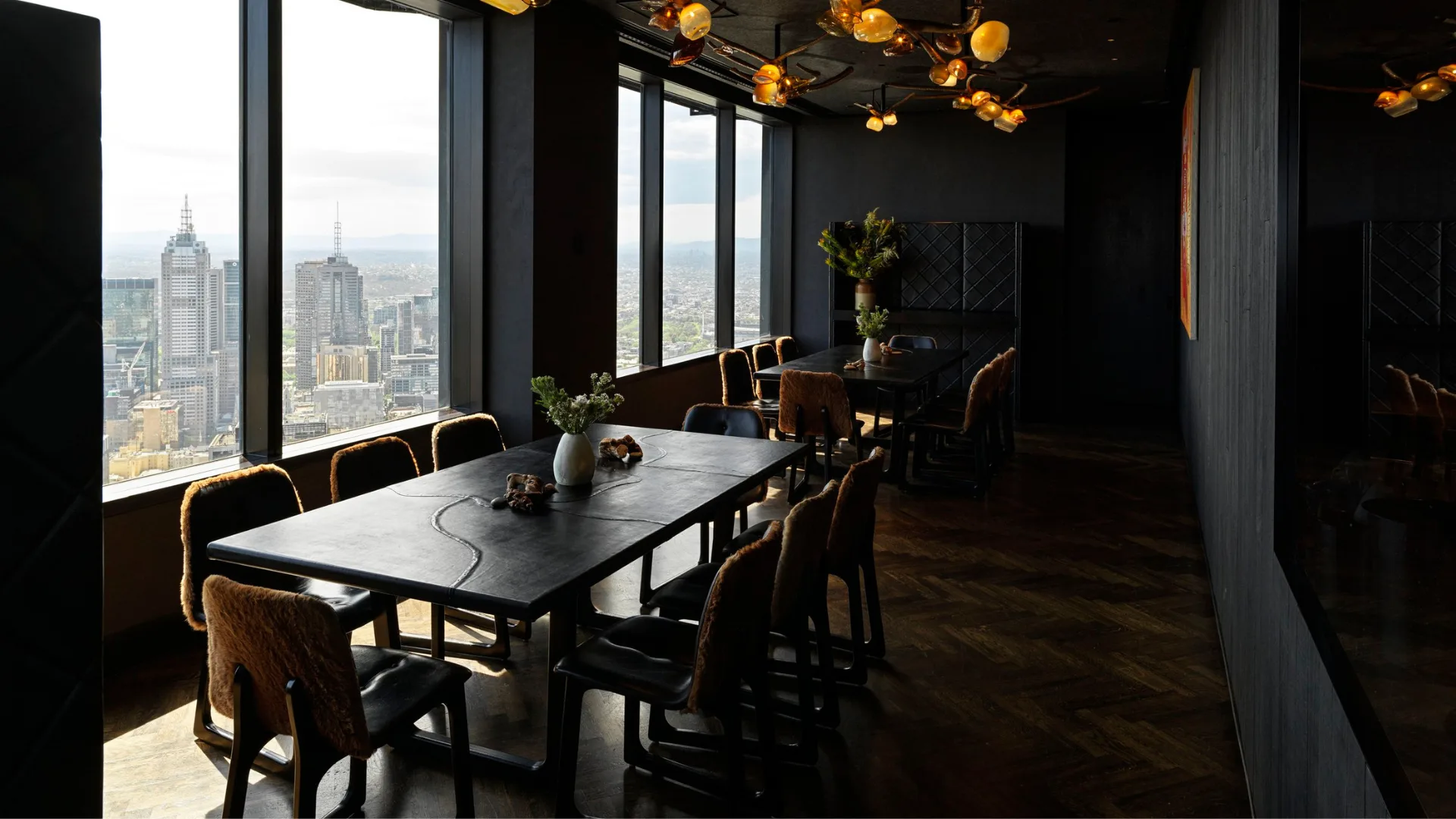 The private dining room at Vue de Monde
