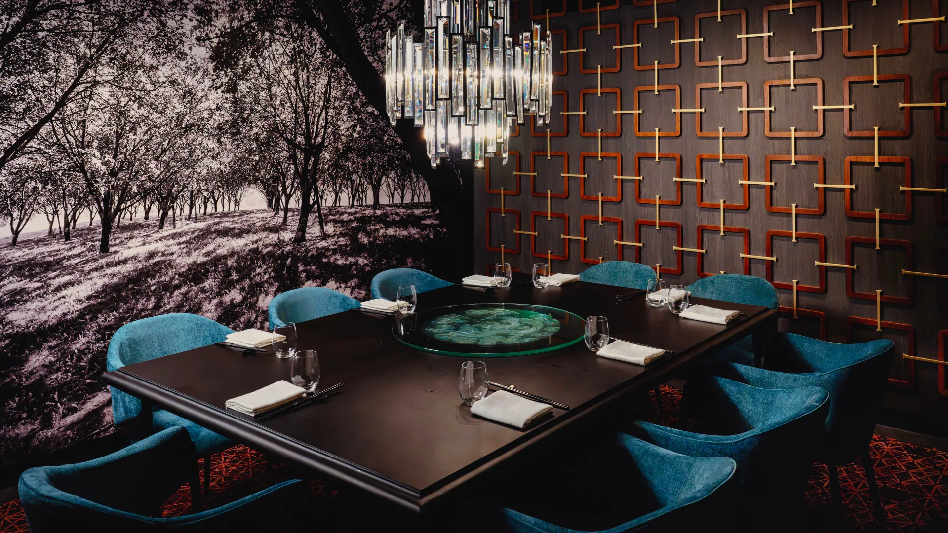 Spice Temple's private dining room in Sydney's CBD