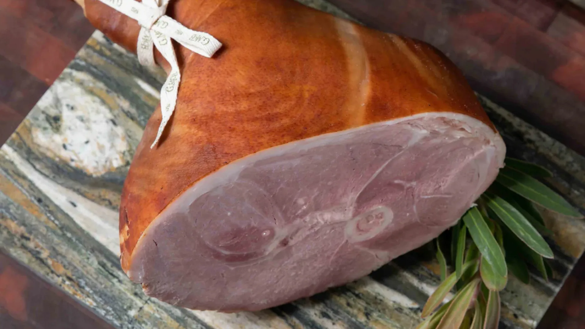A half ham from G.McBean Family Butcher