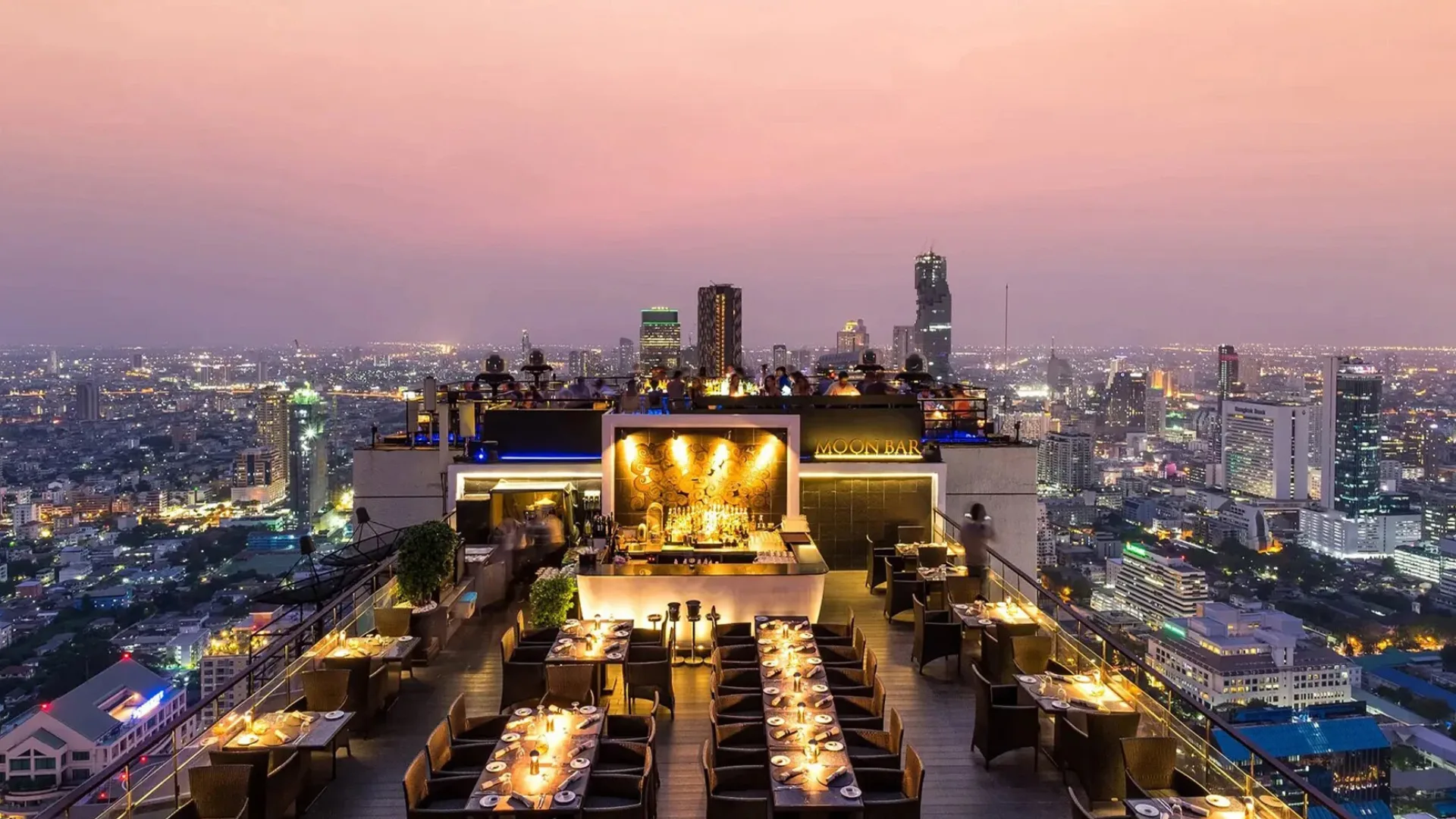 Banyan Tree Bangkok rooftop