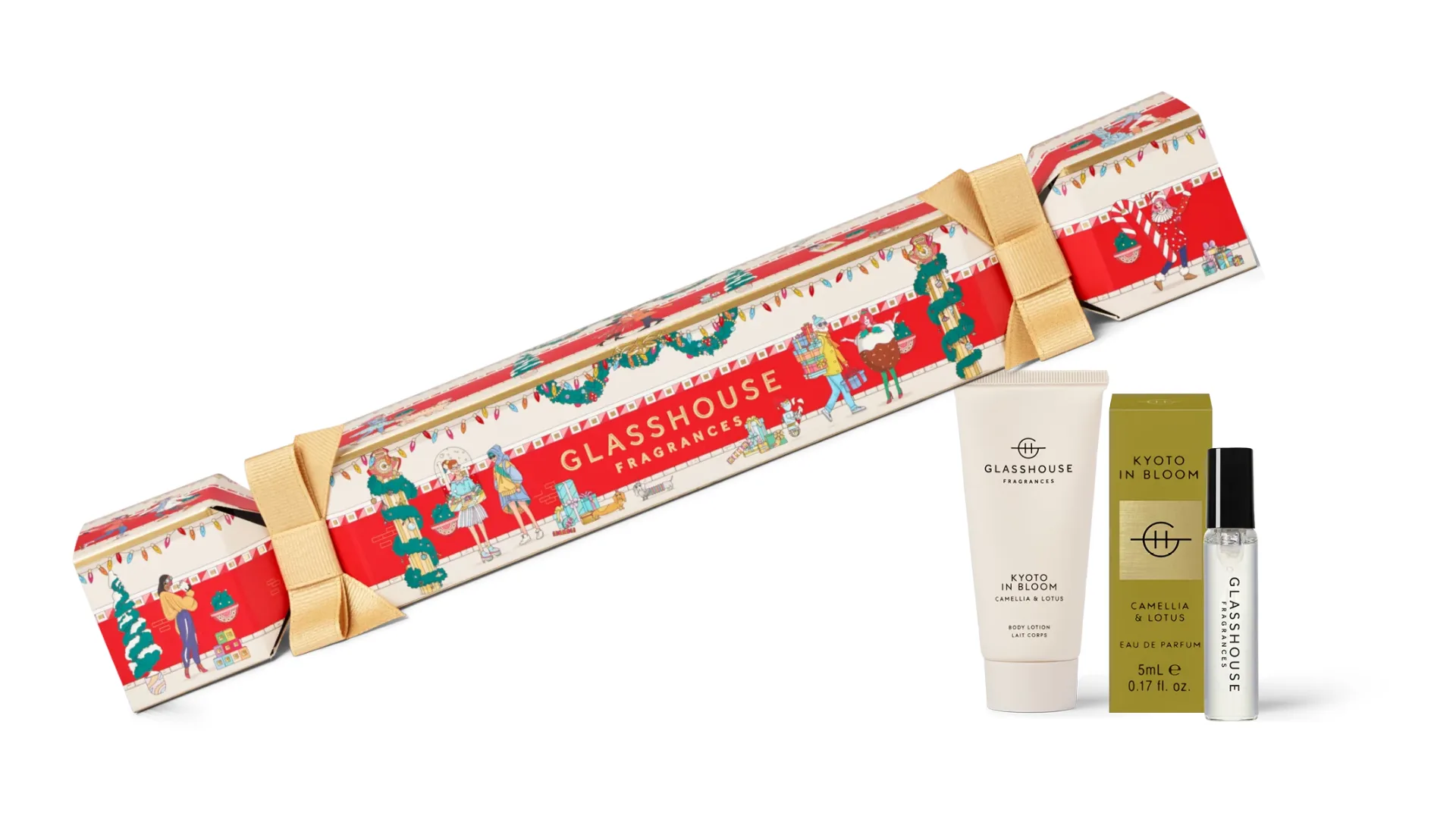 Glasshouse Fragrances Kyoto In Bloom Christmas bon bon set