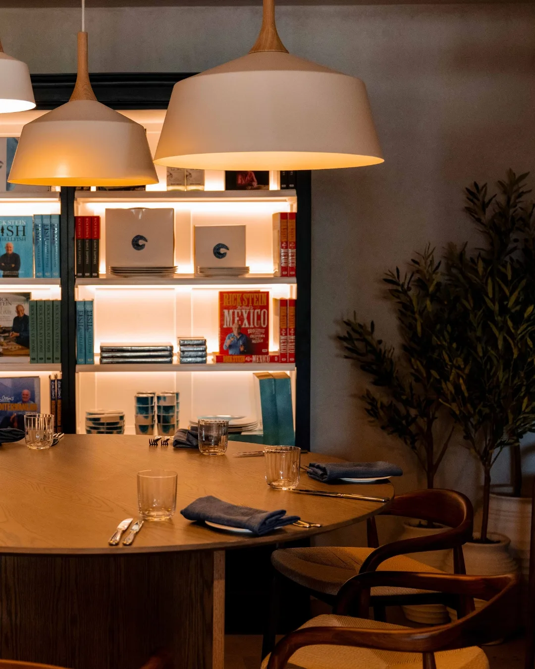 Rick Stein at Coogee Beach's cosy private dining room sits at the back of the restaurant 