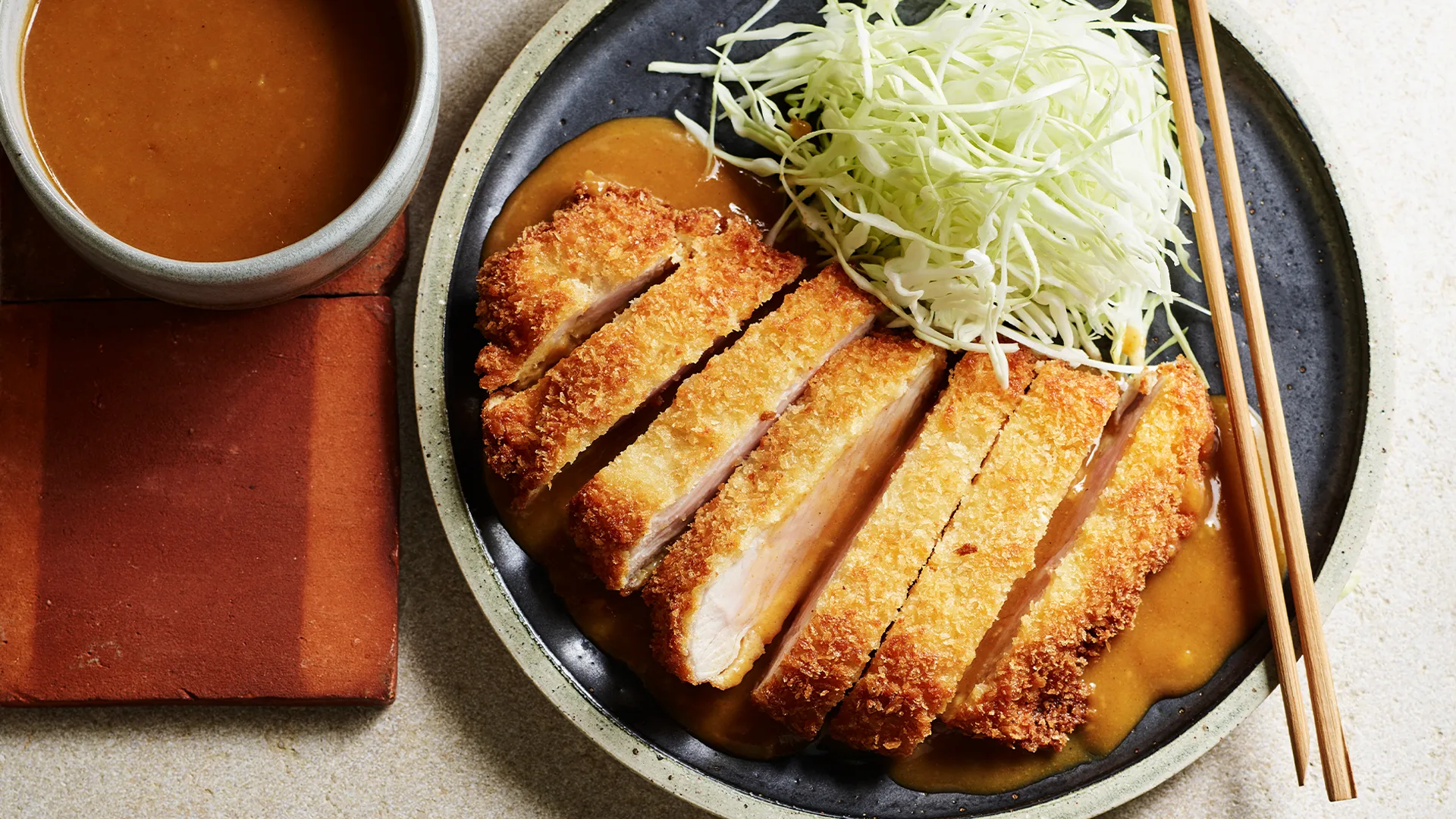 Pork tonkatsu Japanese curry