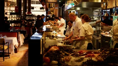 Joel Bickford and his team at The Grill at The International.