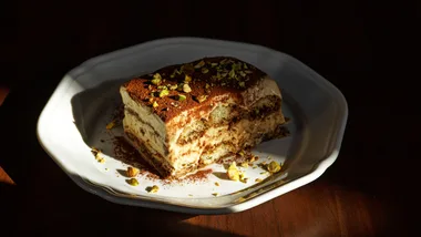 The tiramisu at Postino Osteria in Summer Hill