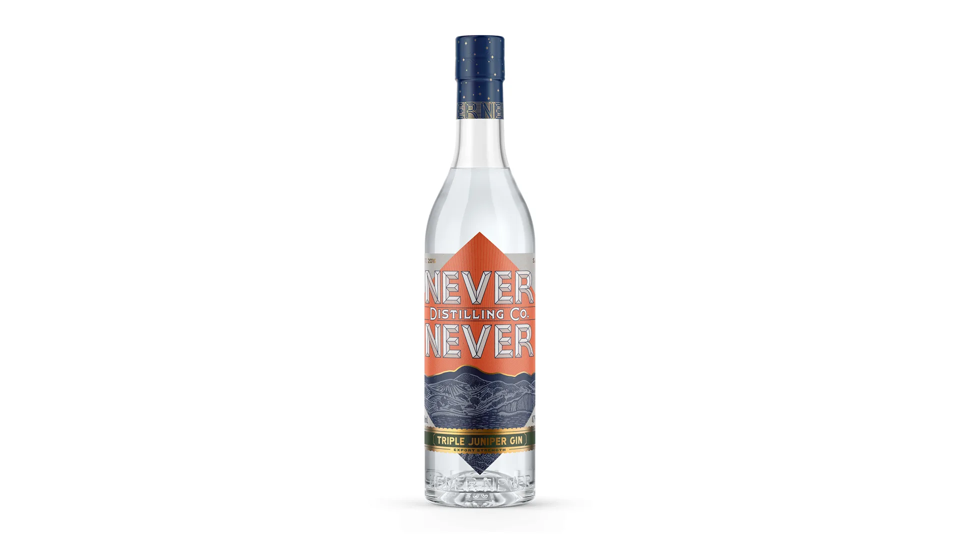 Never Never Distilling Co triple juniper gin