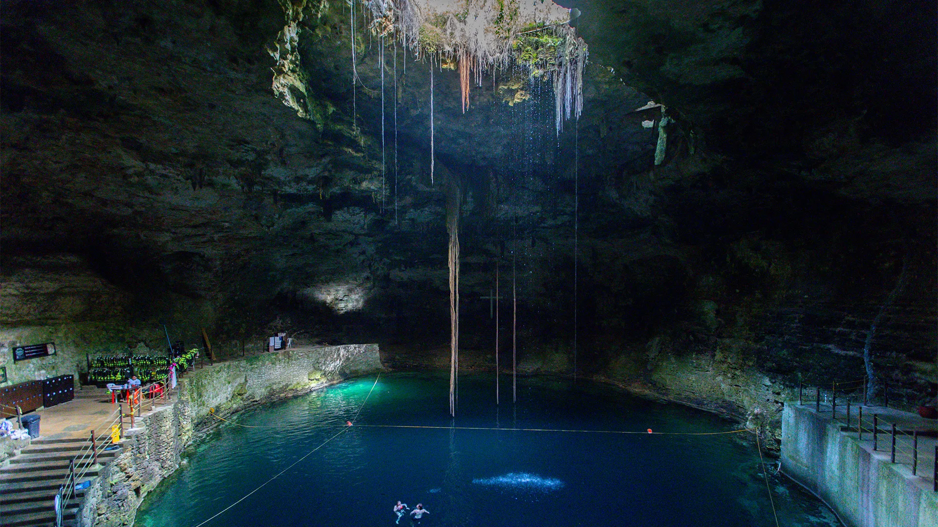 The Hubiku Cenote in Tulum Mexico
