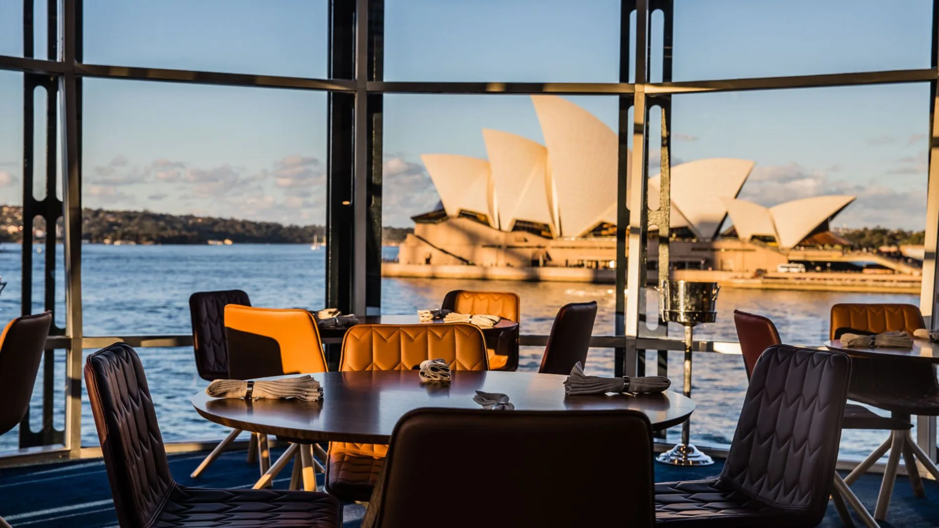 The dining room view at Quay.