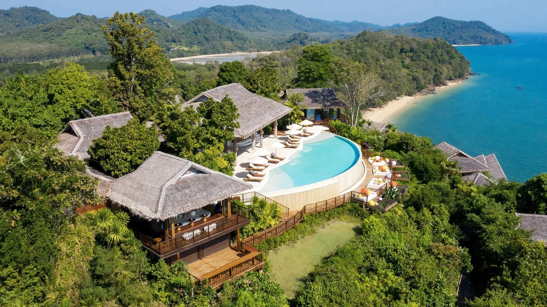 Six Senses Yao Noi, Ko Yao Noi surrounded by green and the beach
