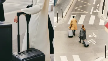 rolling luggage from Carl Friedrik