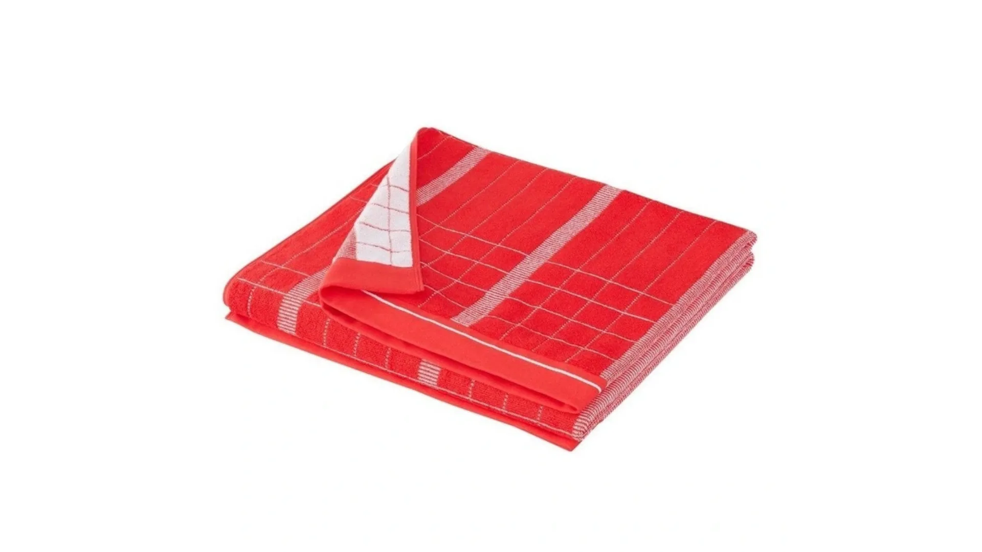 Sheridan Batteau Beach Towel in Red Soda available at Myer