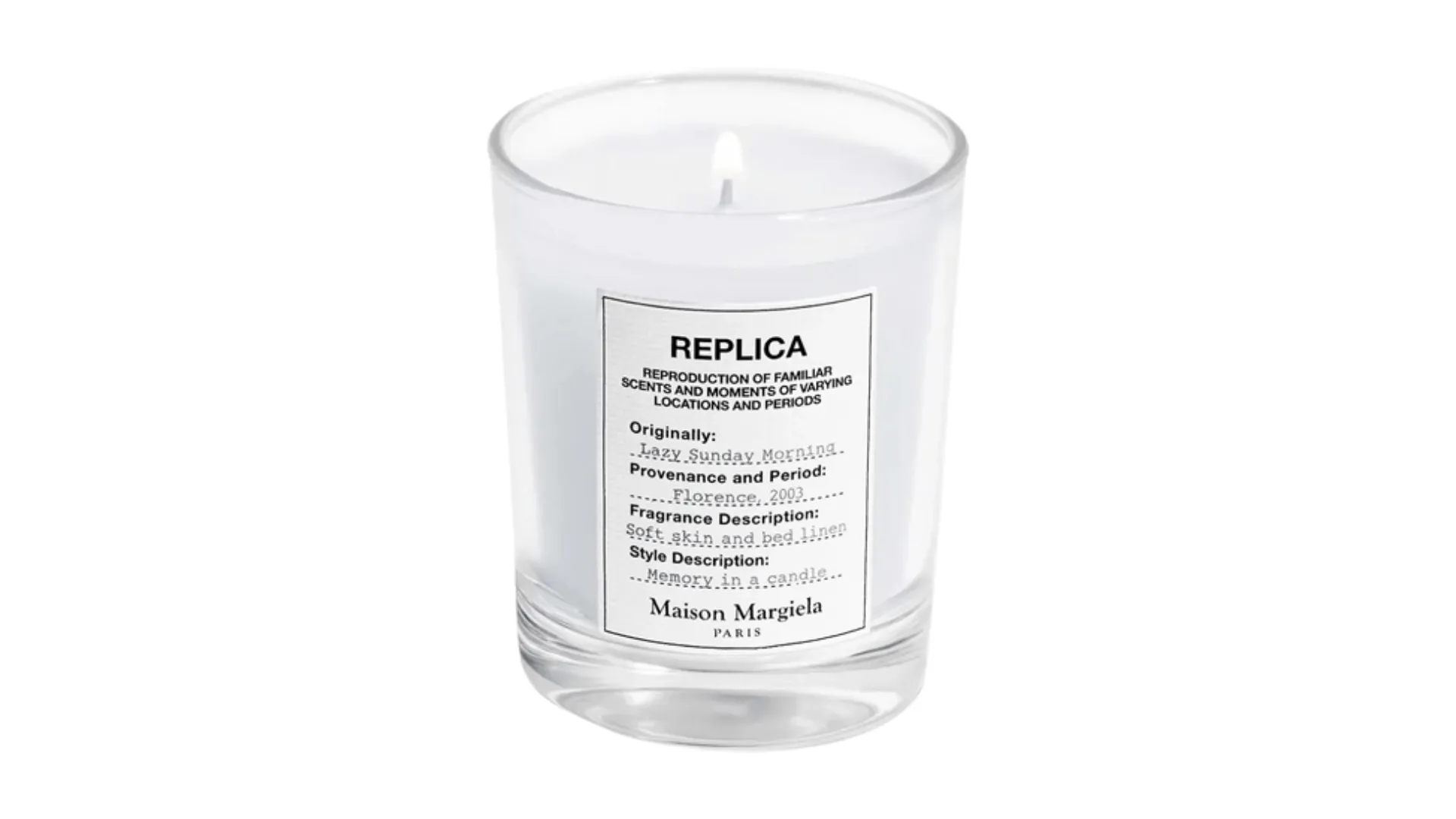 Maison Margiela Lazy Sunday Morning candle