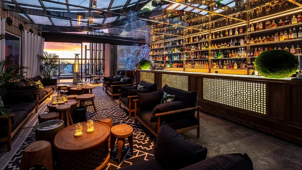 The Hotel Urban in Madrid has a Michelin-starred restaurant among its many features.