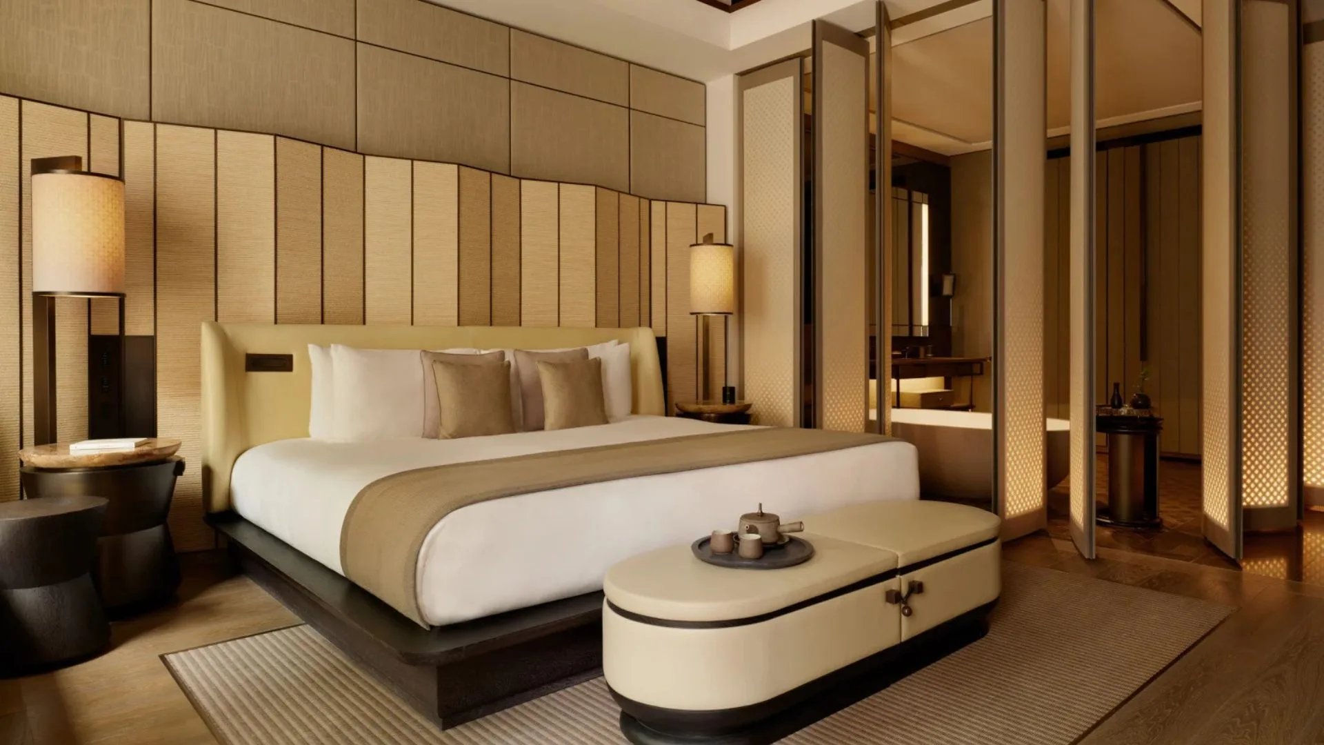 Junior suite at Aman New York