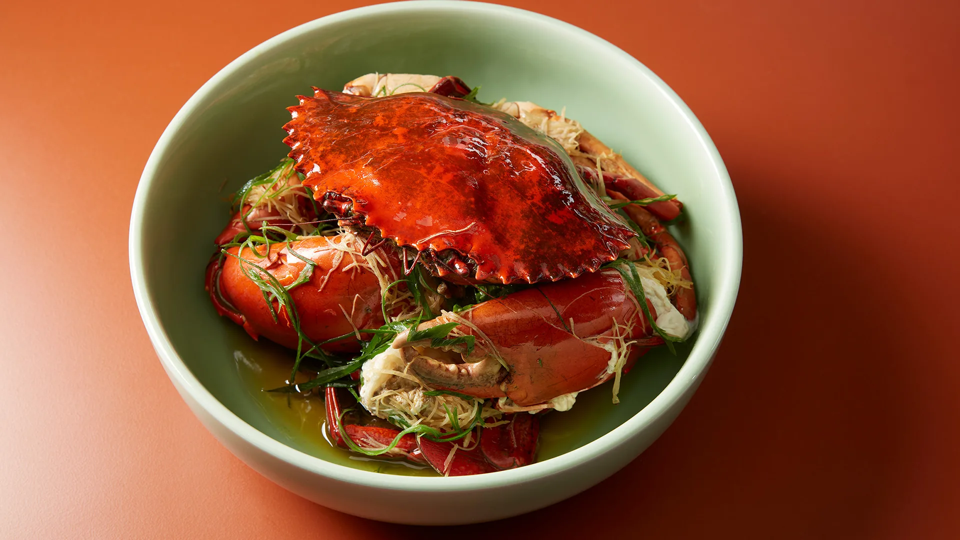 Mud crab at Neil Perry's Song Bird
