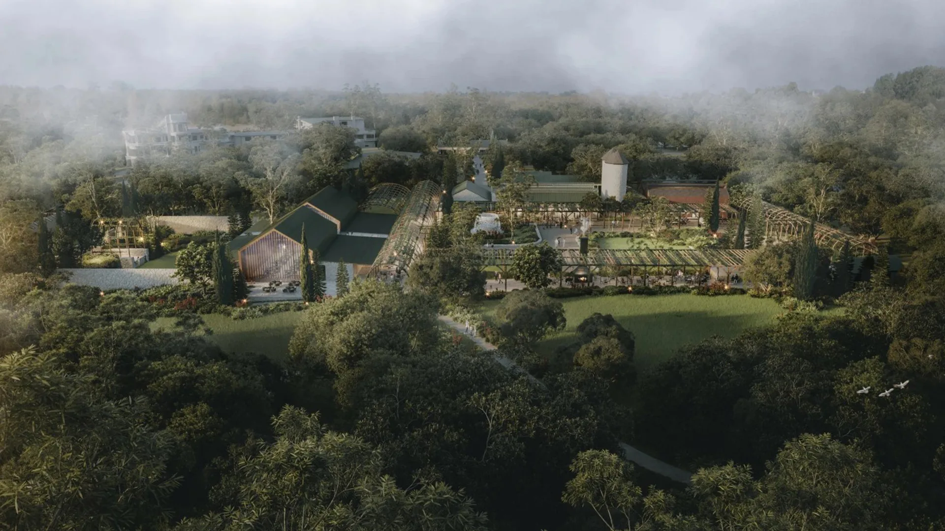 Render of Six Senses Dandenong Ranges.