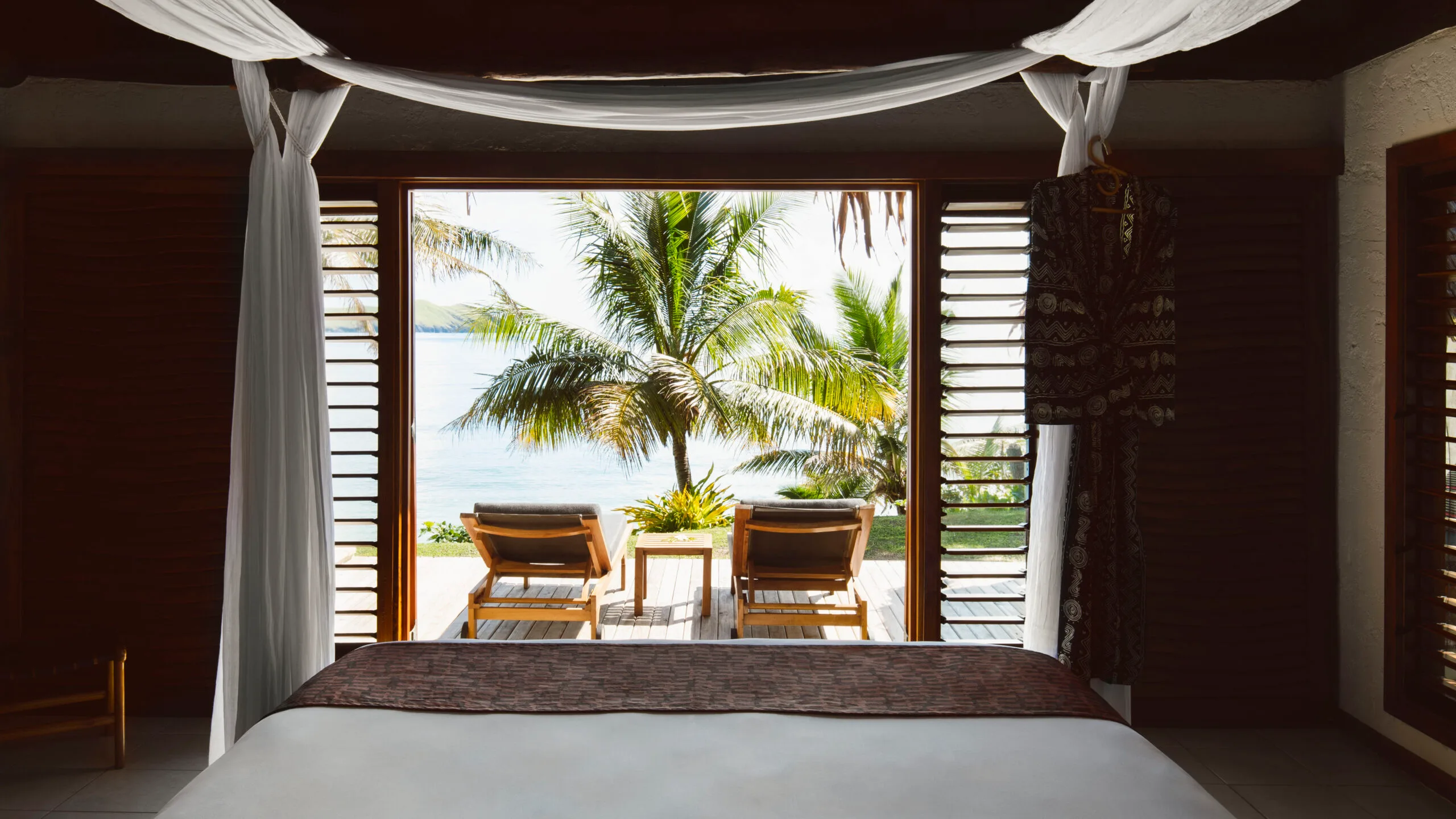 A room with a view at Tokoriki, a luxury Fiji hotel