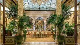 the Palm Court at The Plaza is as iconic as the hotel itself