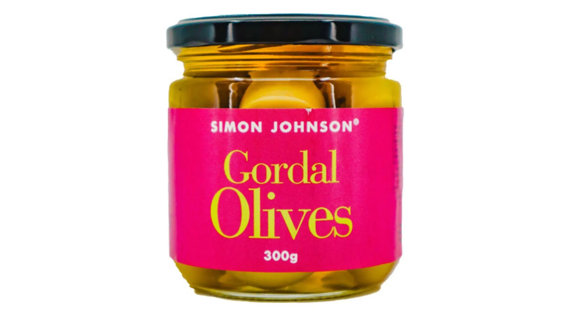 Simon Johnson Gordal olives or Spanish queen olives