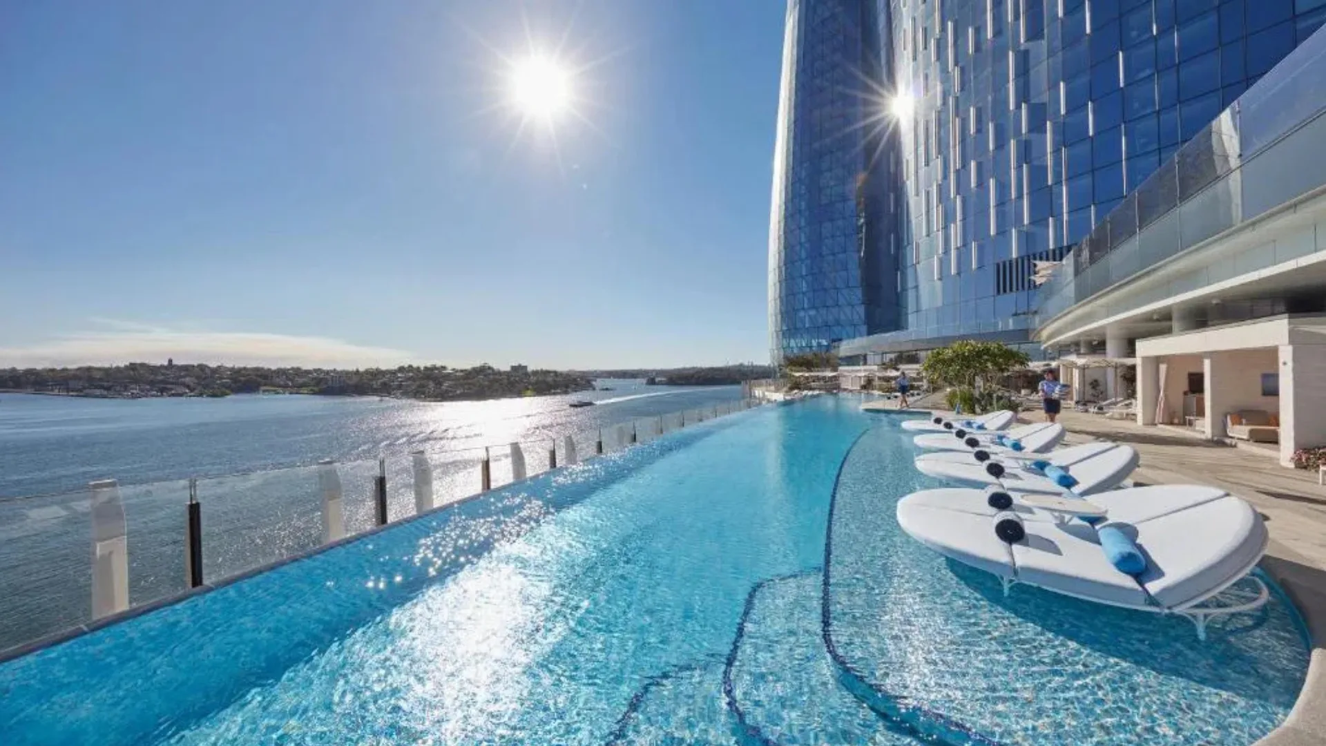Crown hotel in Sydney with panoramic harbour views