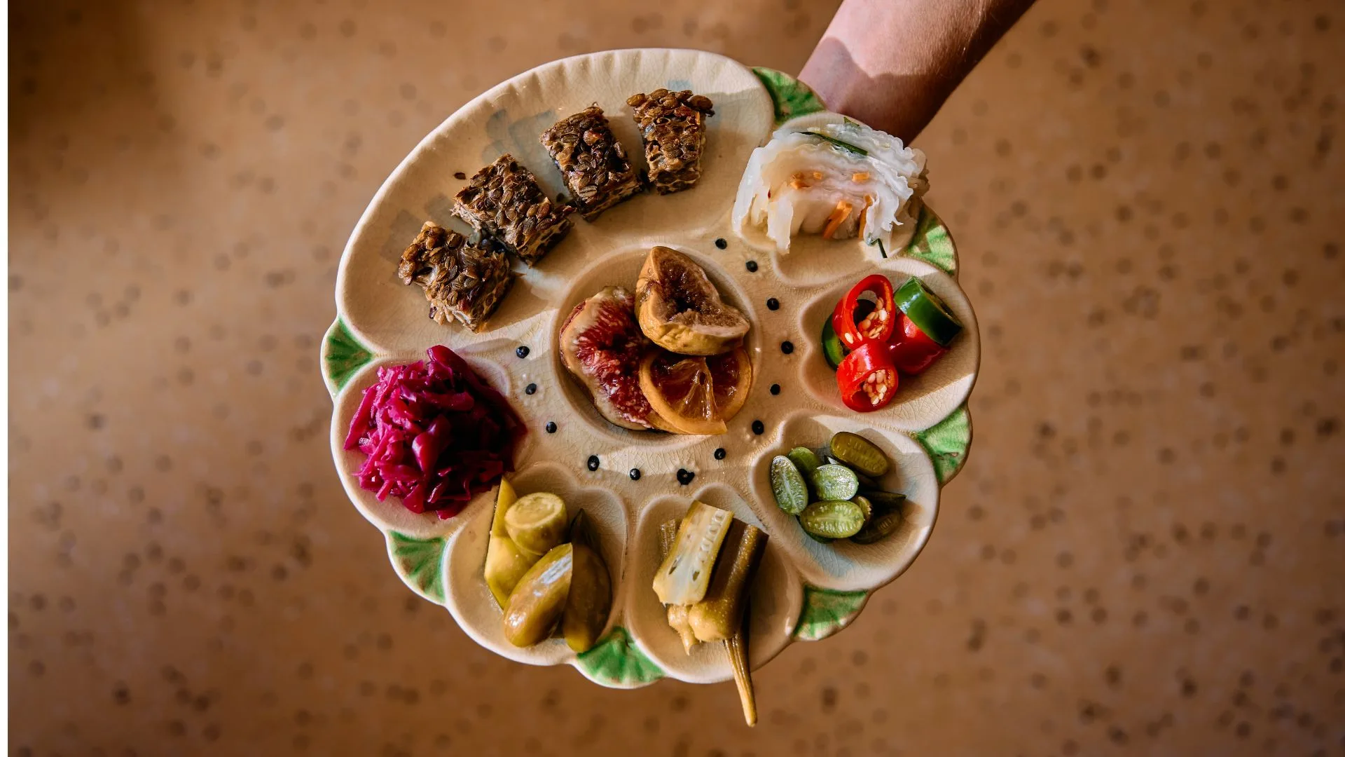house ferments and preserves at Flora in Newtown Sydney