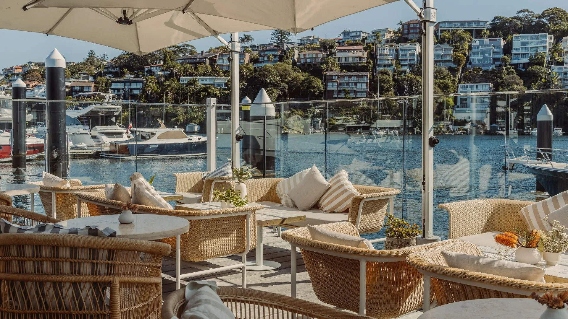 Ormeggio outdoor dining is primed for romantic summer lunches