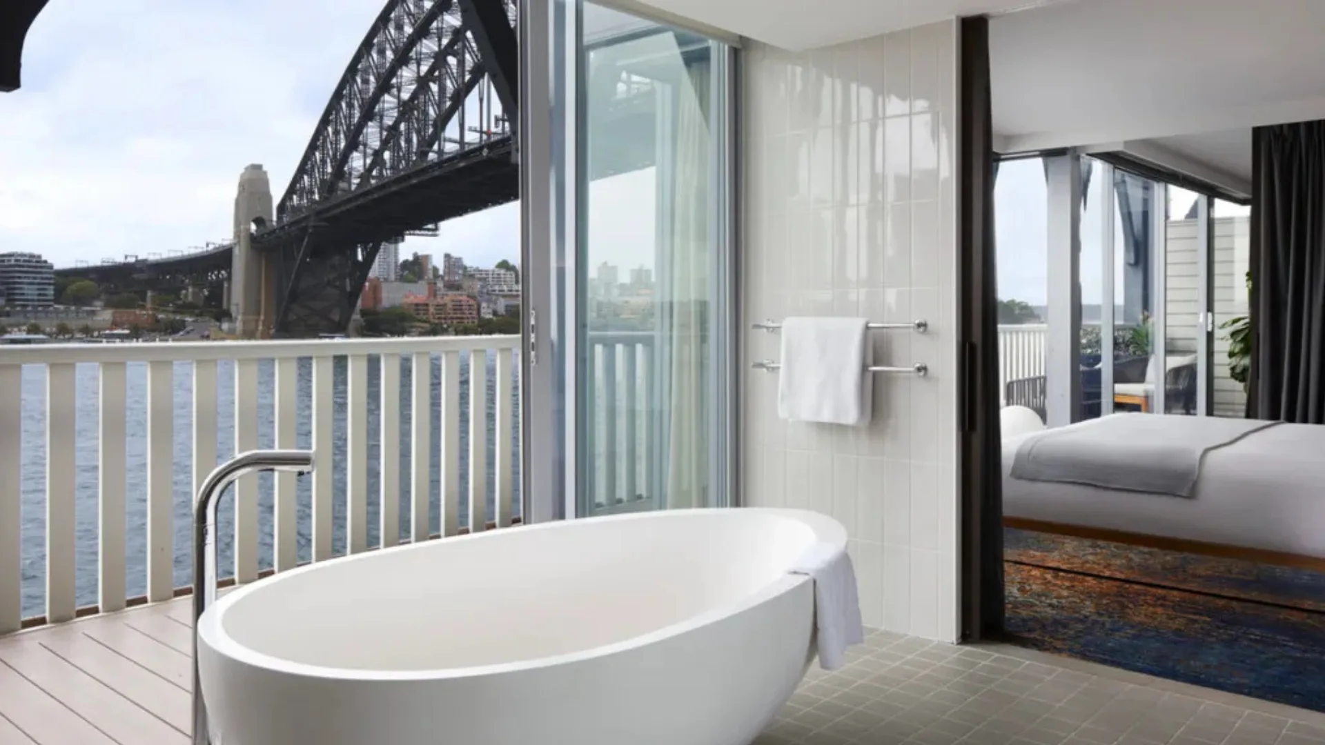 Pier One hotel in Sydney, one of the best hotels in Sydney with views of the harbour