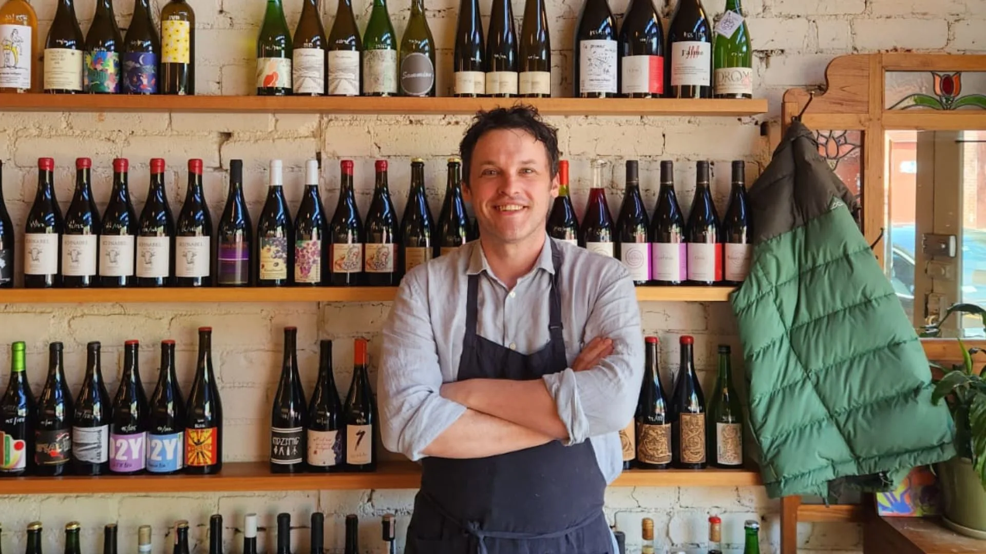 Chef Ben Sears at Public Wine Shop in Melbourne Australia