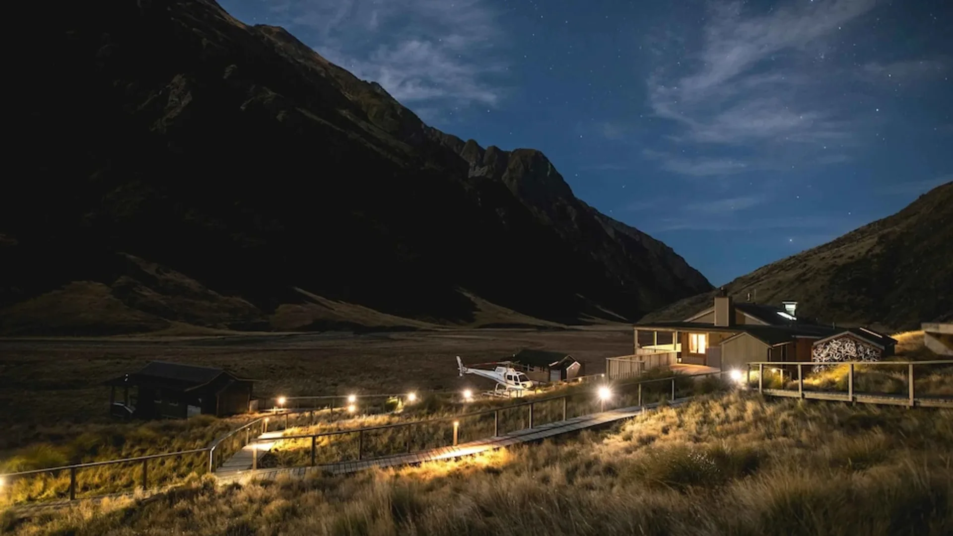 Minaret Station Alpine Lodge, one of New Zealand’s most exclusive retreats.
