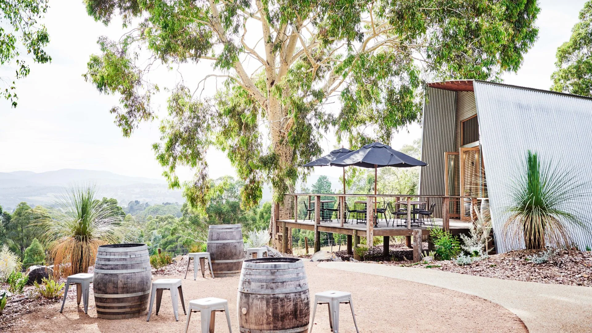 Seville Estate cellar door in the Yarra Valley wine region