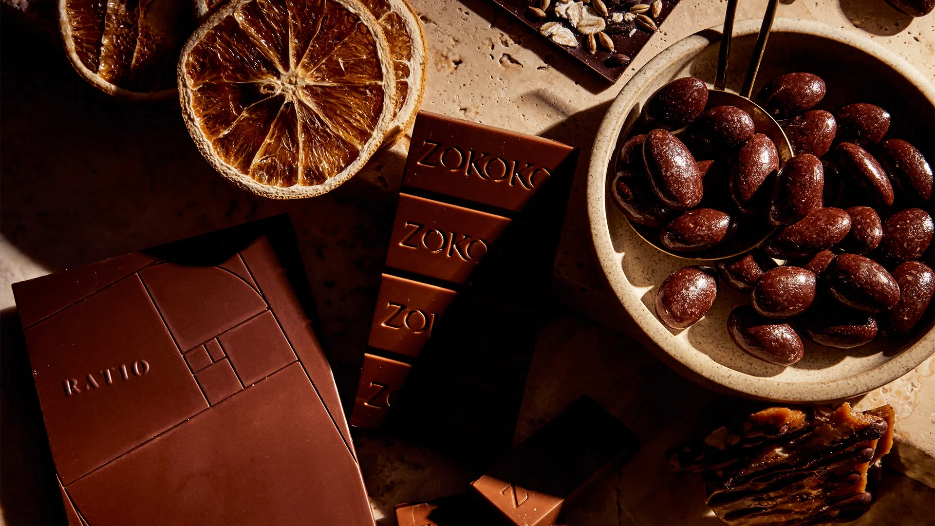 Australian chocolate bars and beans