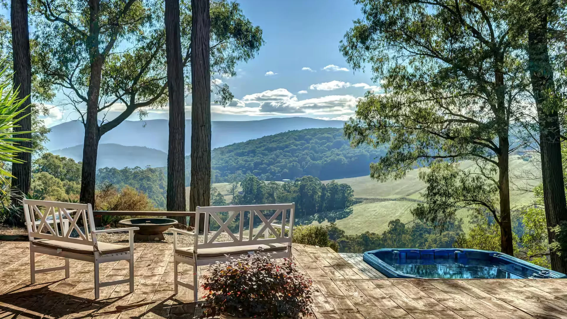 vista in hoddles creek, airbnb in victoria