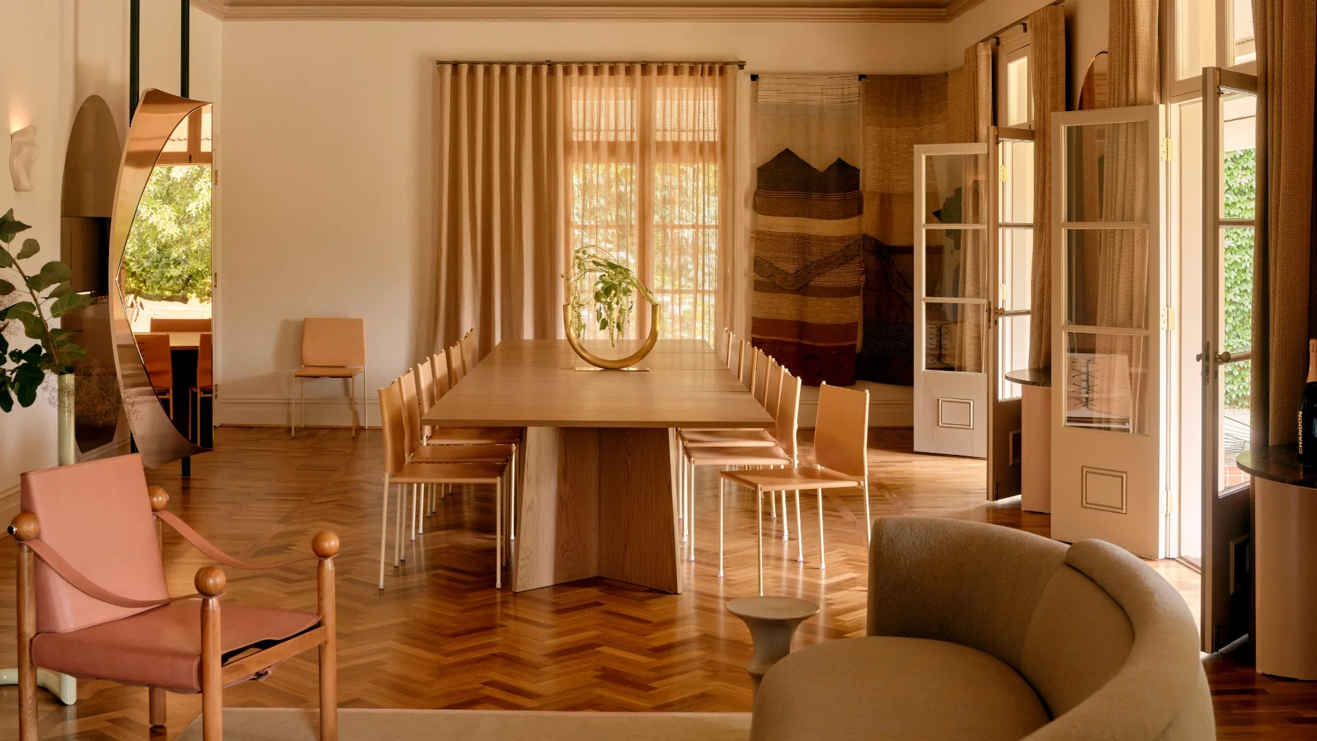 The Greenpoint Lounge at Chandon's Yarra Valley homestead