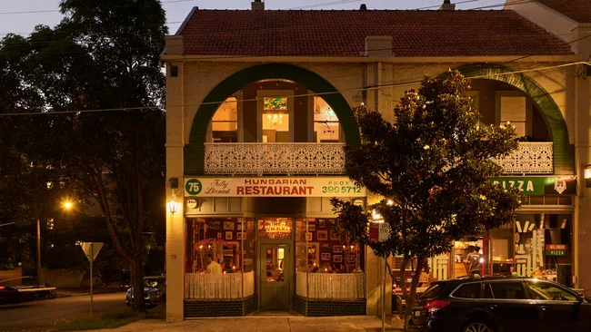 Exterior of the new Sydney restaurant iteration of Corner 75 in Randwick