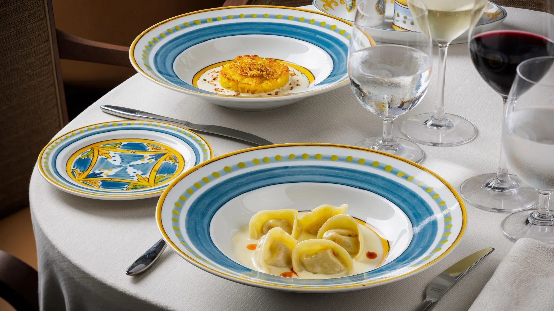 Dining aboard Silversea's Silver Ray ship