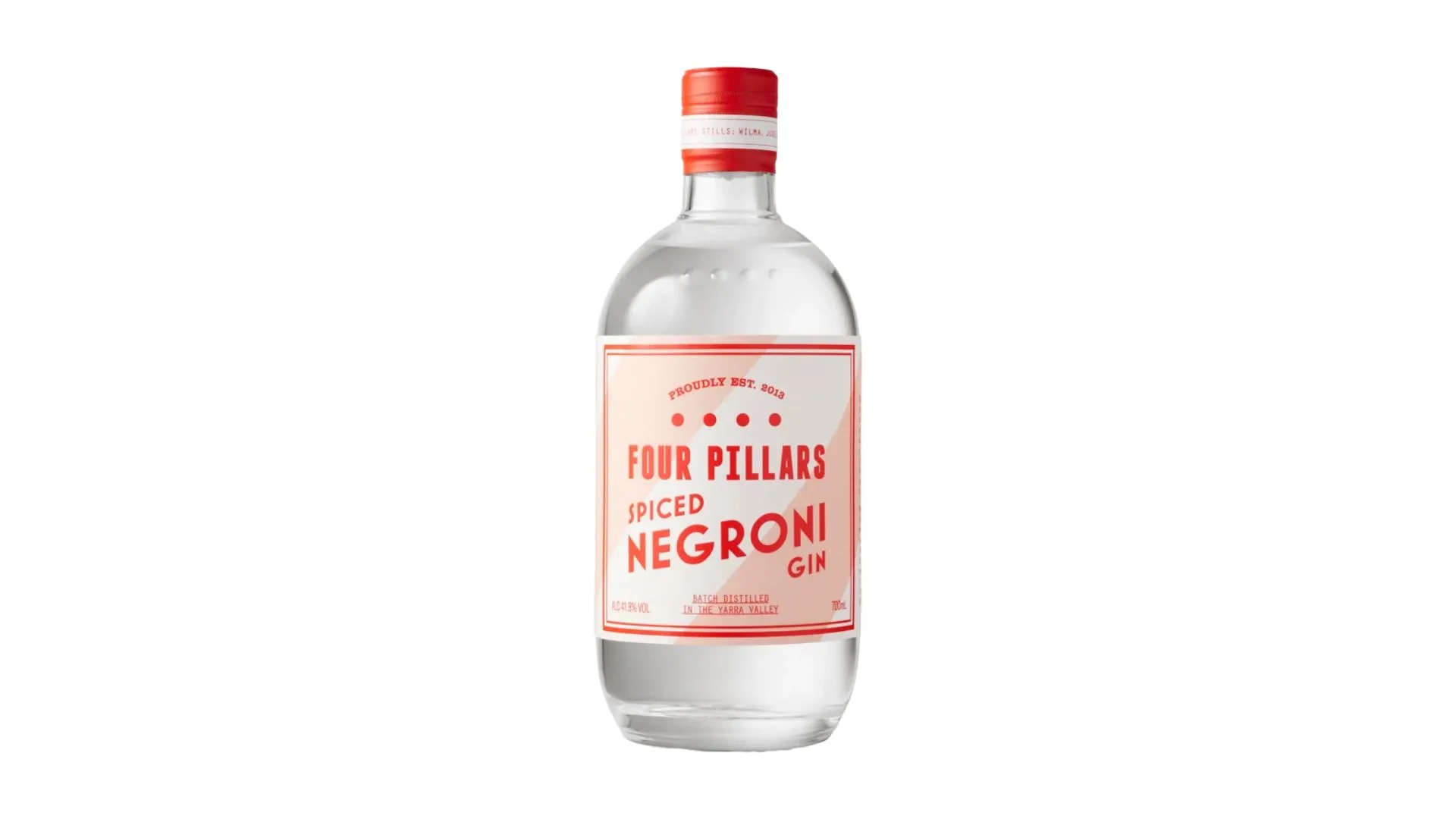 Four Pillars Spiced Negroni Gin.