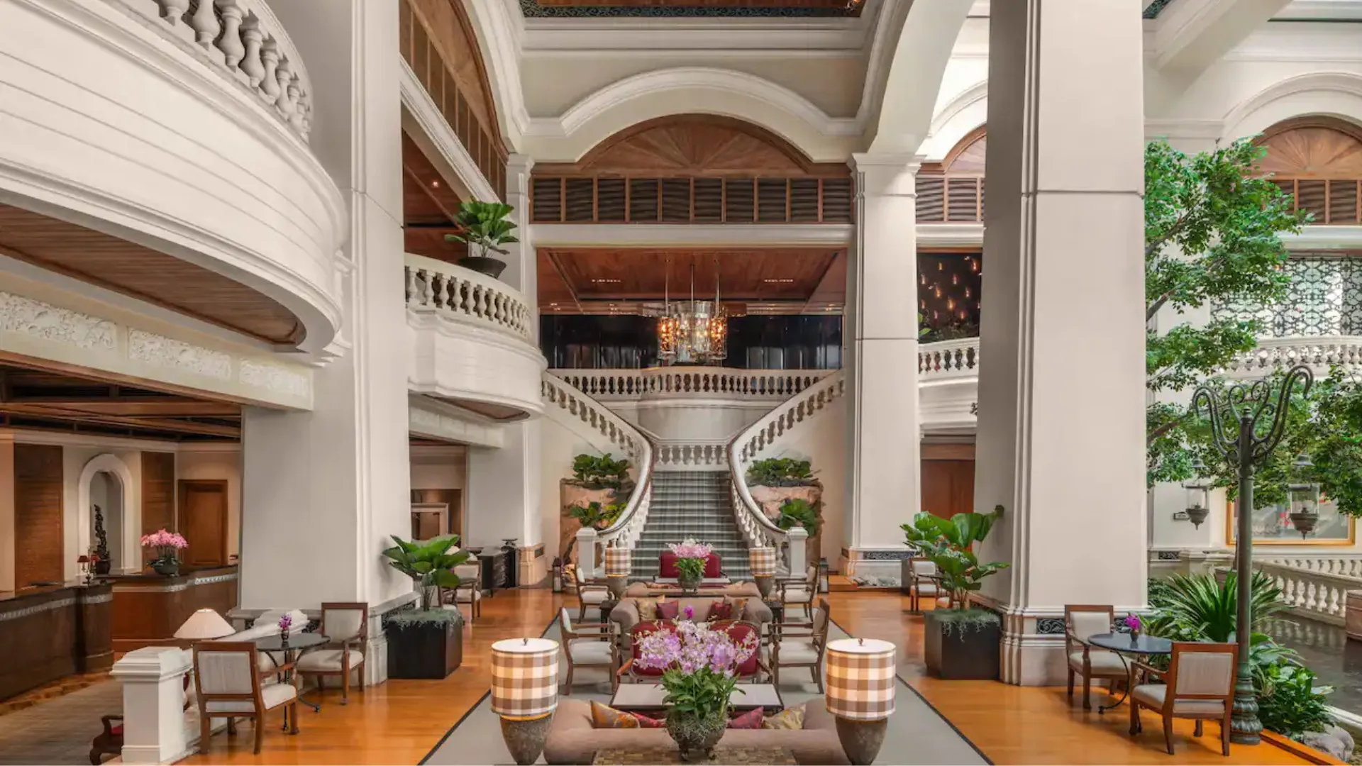 Interiors of Grand Hyatt Erawan Bangkok