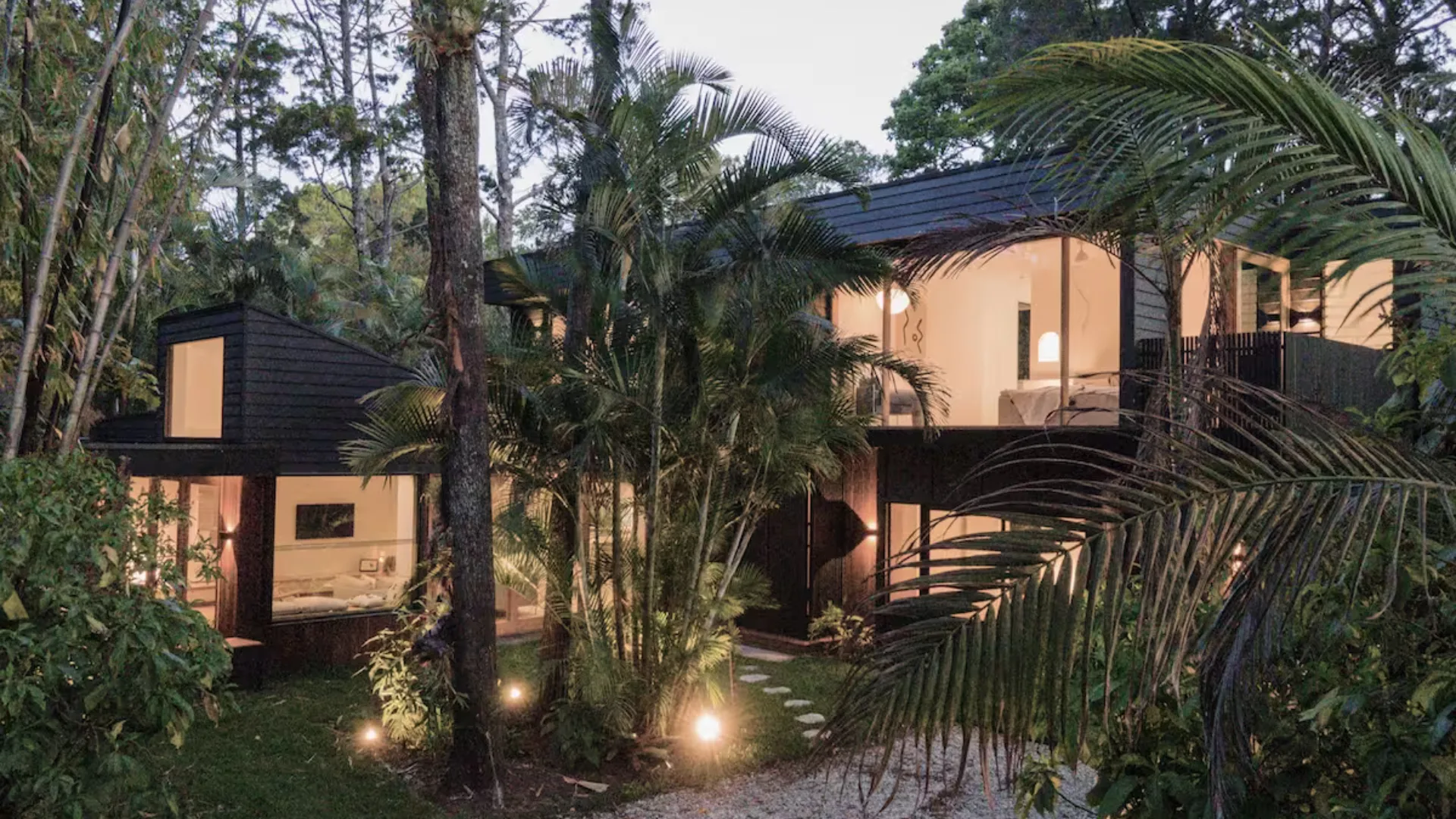 The Arbour is a luxurious tropical oasis just a short drive from Byron Bay.