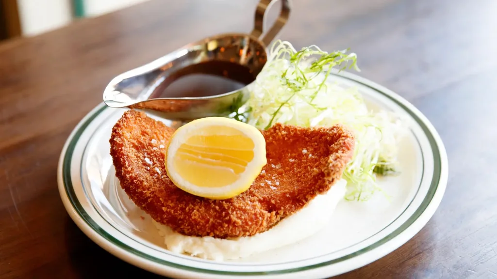 Chicken schnitzel at Old Mates NYC